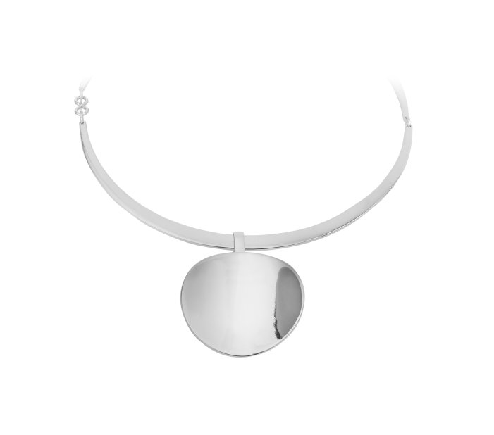 340645 Nahrdelnik DYRBERG KERN ECLIPTIC SHINY SILVER