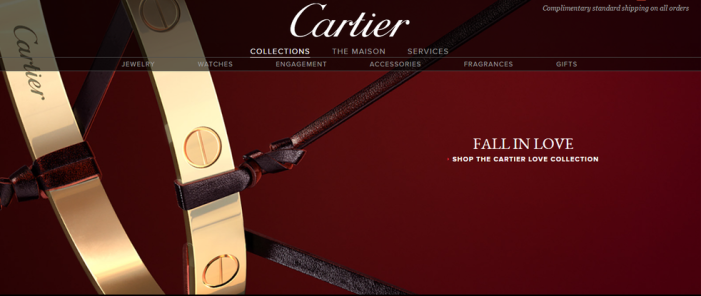 cartier homepage