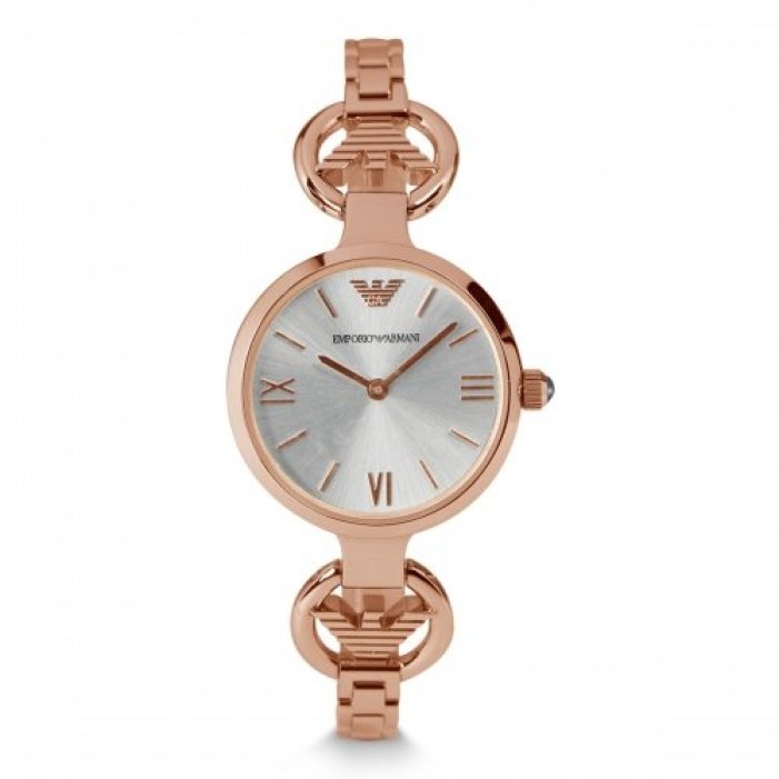 emporio armani ruzove hodinky