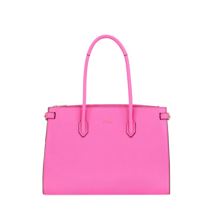 fucsia pin m tote furla kabelka