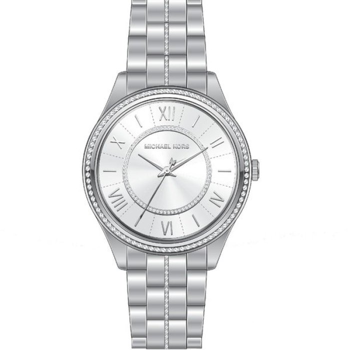 michael kors strieborne hodinky