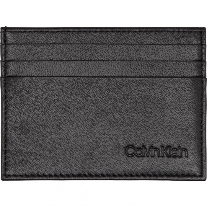 r12001200 Peazenka CALVIN KLEIN SMOOTH EMBOSS CARDHOLDER