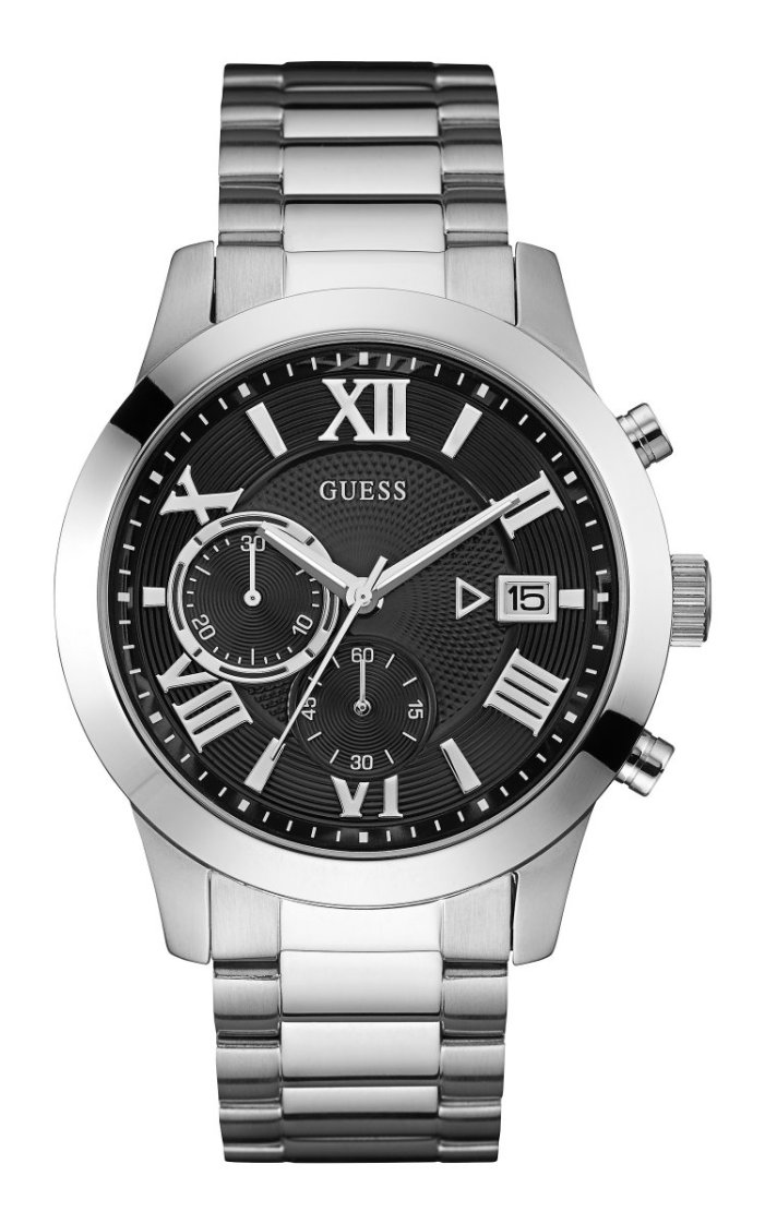 r12001200 W0668G3 Panske hodinky GUESS s ciernym cifernikom ..