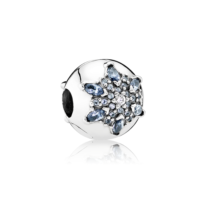 s10001000 Klip PANDORA krystalicka vlocka 791997NMB