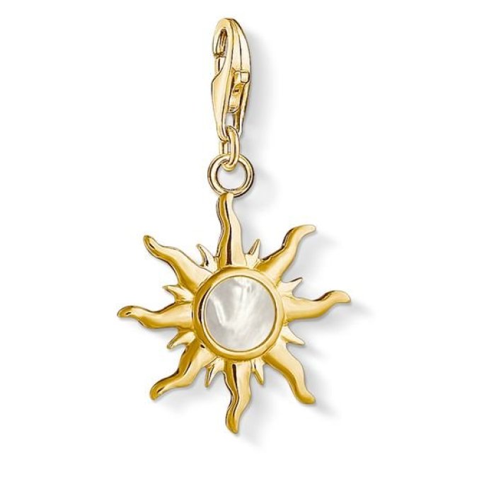 s550550 1534 429 14 Privesok THOMAS SABO SUN WITH MOTHER OF PEARL STONE