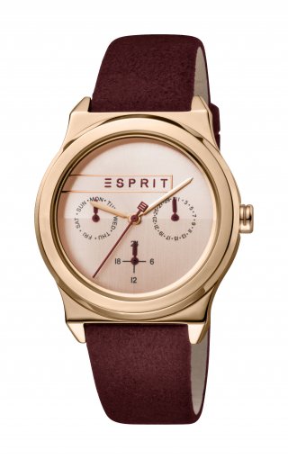 ES1L077L0035 Hodinky ESPRIT ES Magnolia Multi Rosegold Bordeaux