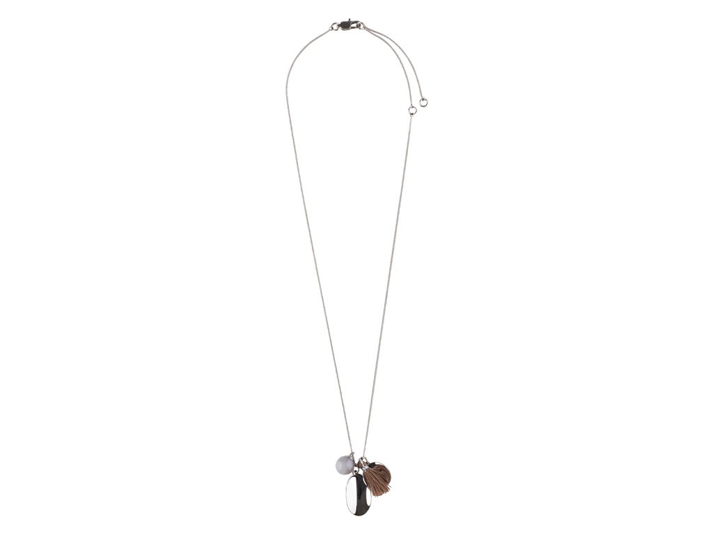 Náhrdelník DYRBERG/KERN CAJSA SS GREY AGATE