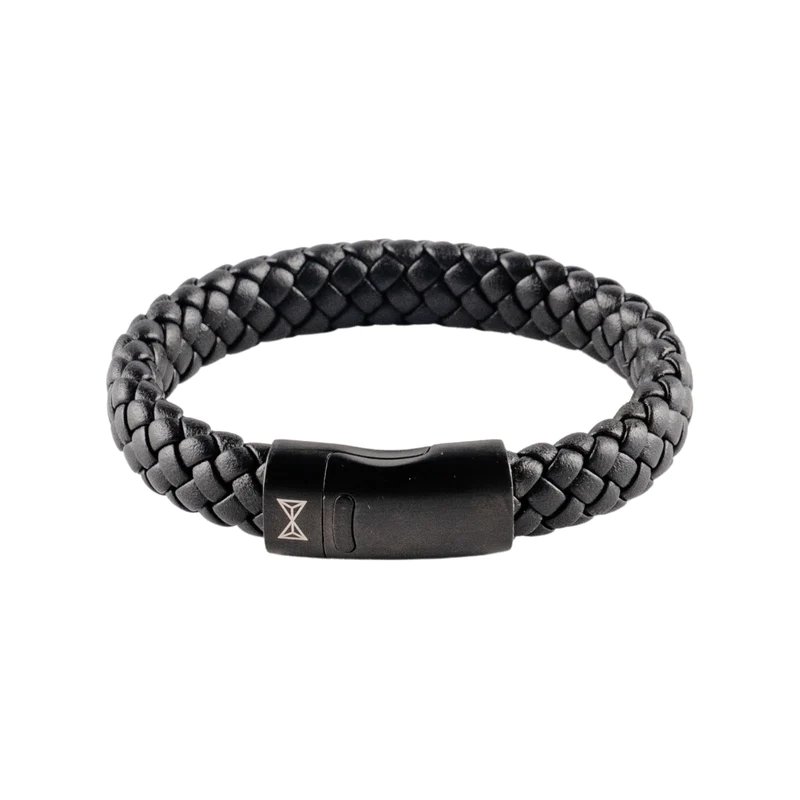Náramok AZE JEWELS Junior Iron Single String Black AJ-BL402-B-165