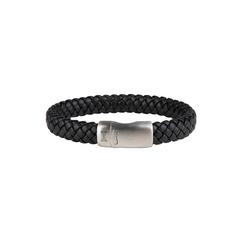 Pánsky náramok AZE JEWELS IRON JACK BLACK AZ-BL005-A-210