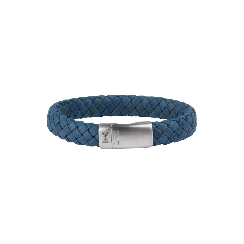 Pánsky náramok AZE JEWELS IRON JACK NAVY BLUE AZ-BL005-E-210