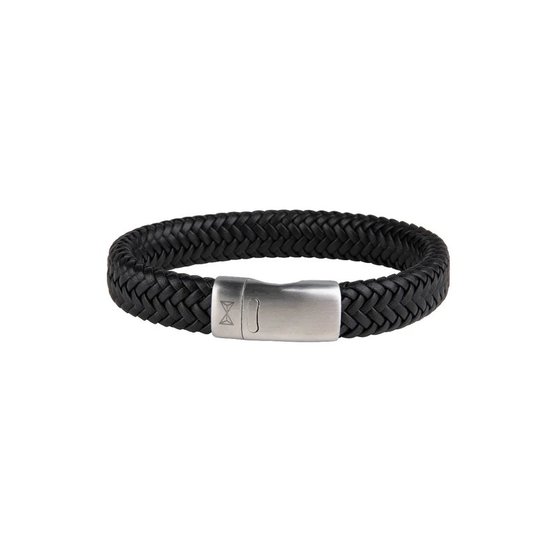 Pánsky náramok AZE JEWELS IRON JOHN BLACK AZ-BL007-A-210