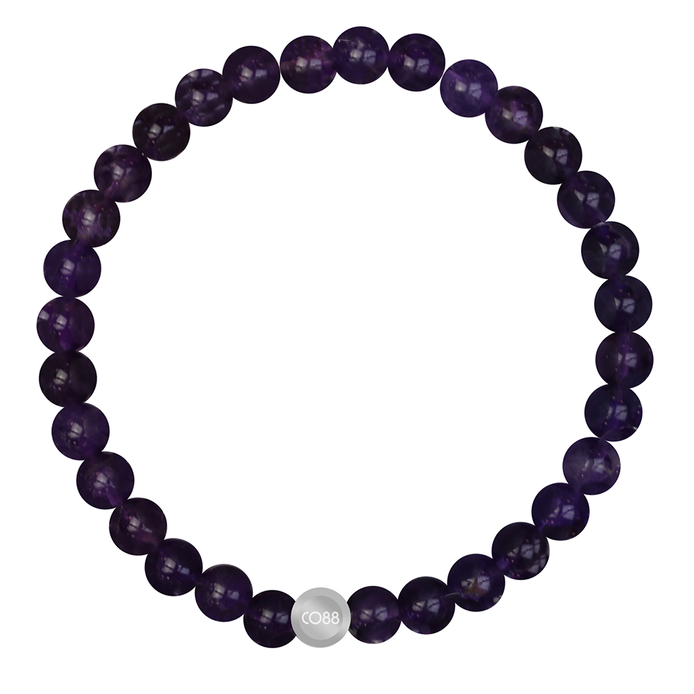 Dámsky náramok CO88 Ametyst 8CB-91102-S-M
