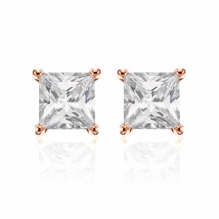 9NB 0050Nausnice NEW BLINGwith white square zirconia