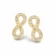 9NB 0169 Nausnice NEW BLING ifinity white zirconia
