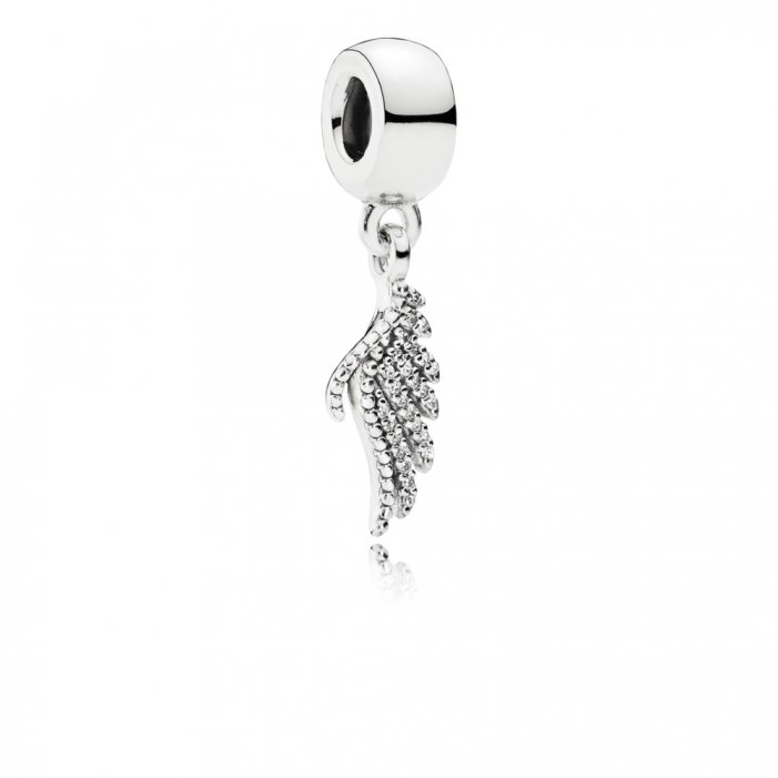 Koralka PANDORA visiace majestatne perie 791750CZ